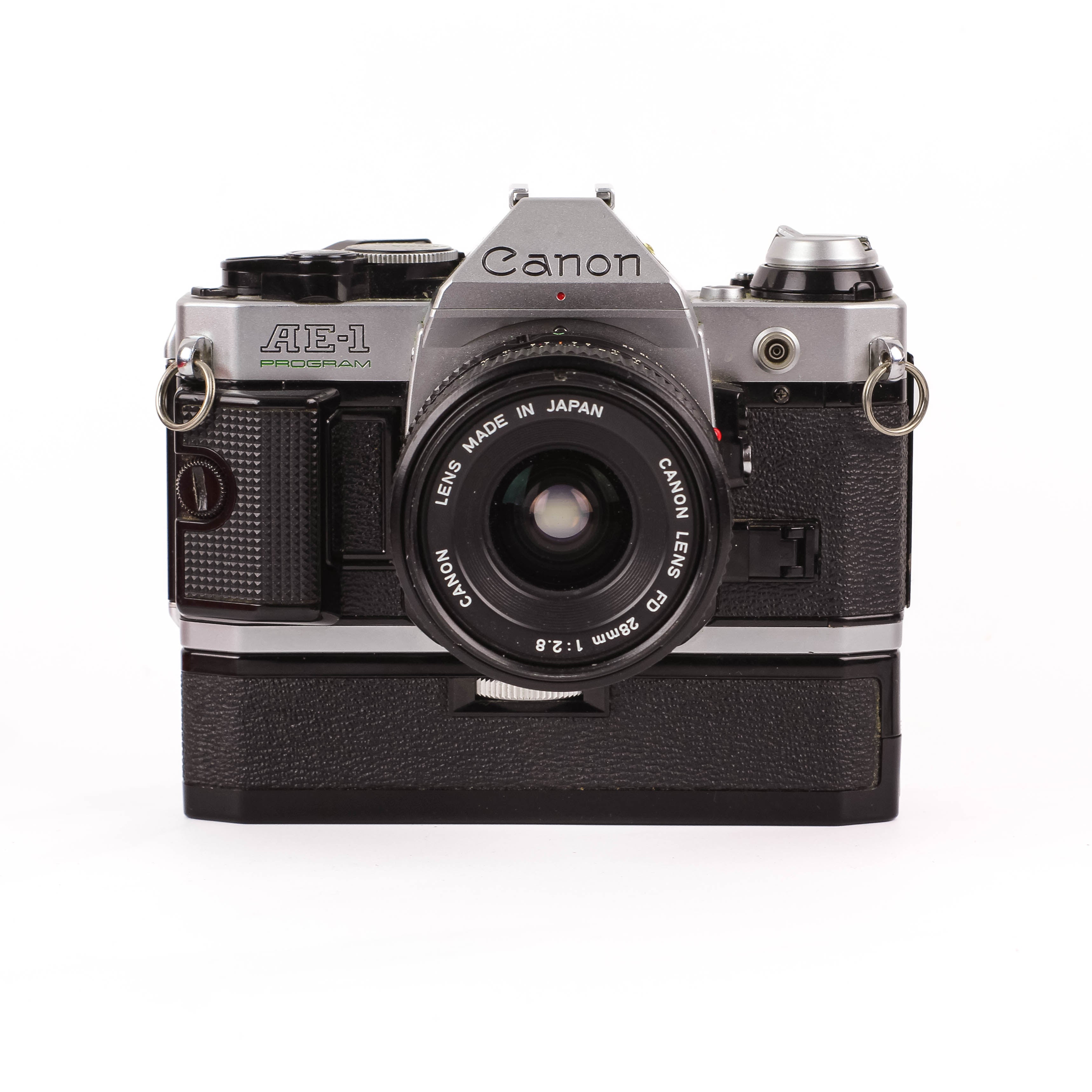 Canon AE-1 Program + 28mm 2.8 + motor drive – RWINDER