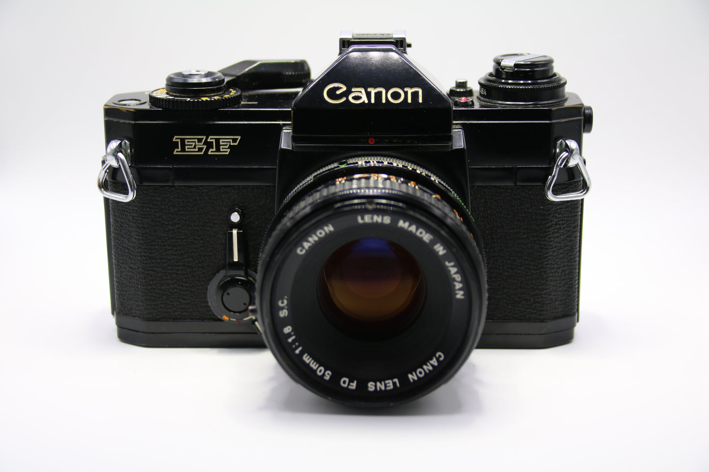 Canon EF + 50mm FD 1.8