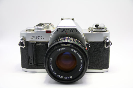 Canon AV-1 + 50mm 1.8