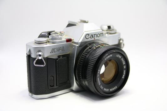 Canon AV-1 + 50mm 1.8