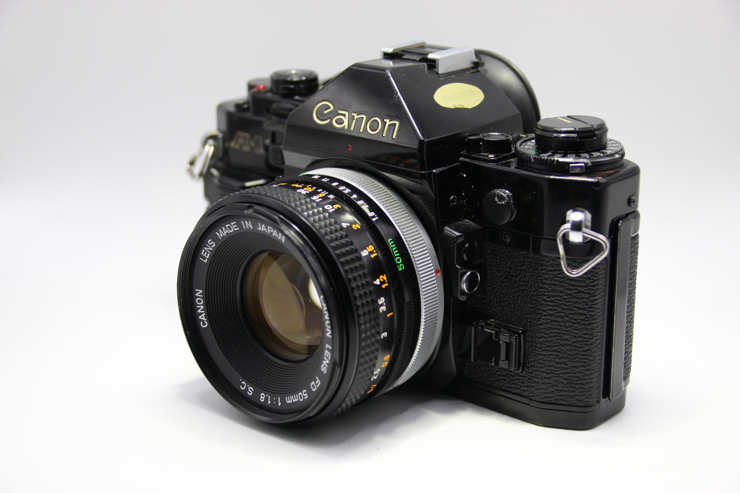 Canon A-1 + 50mm 1.8
