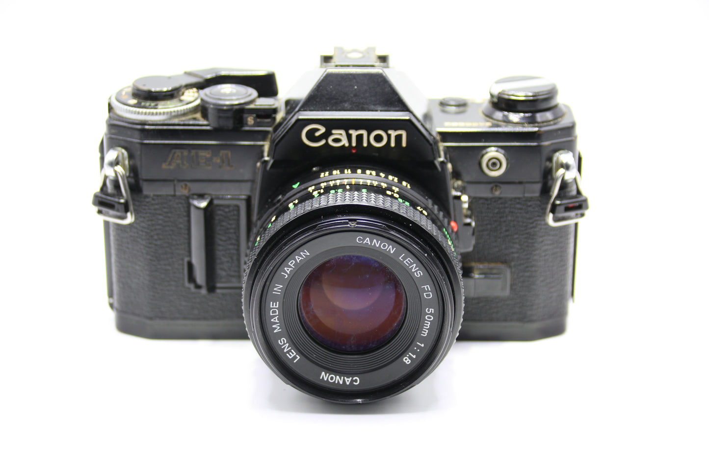 Canon AE-1  Black + 50mm 1.8