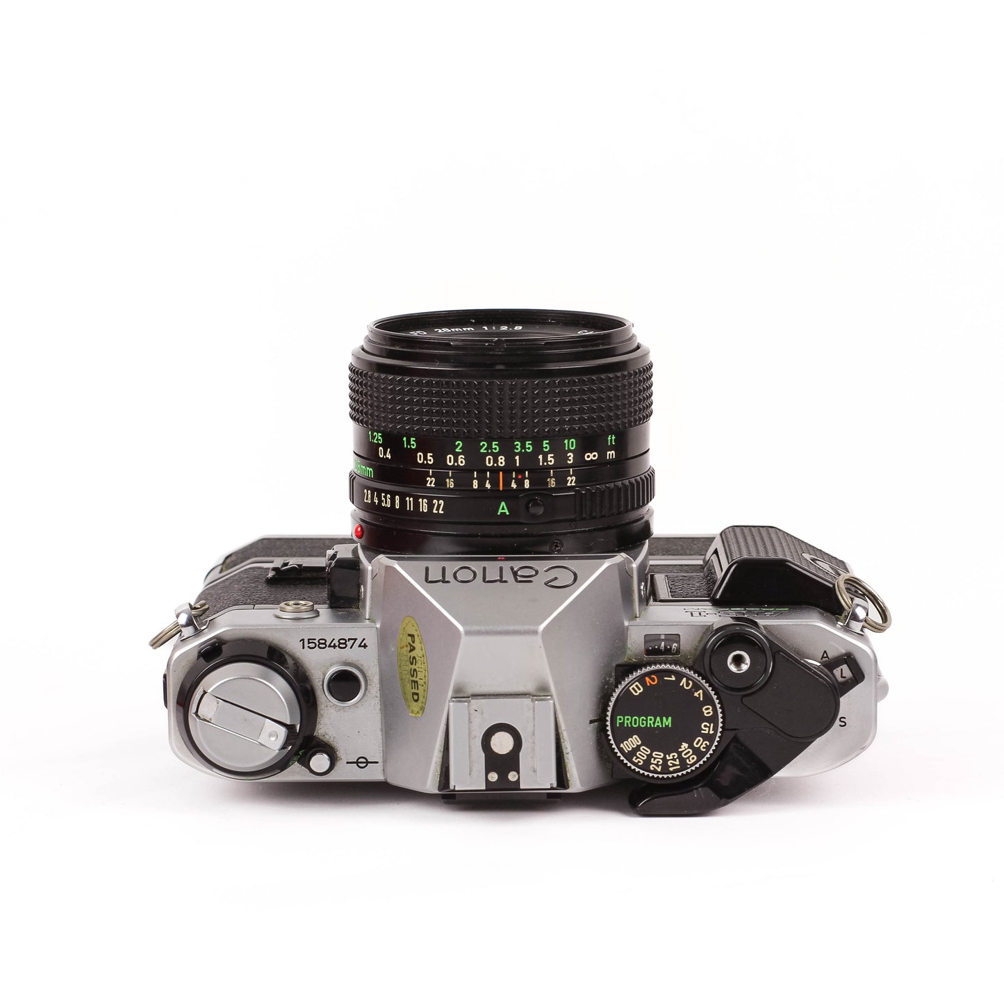 Canon AE-1 Program + 28mm 2.8 + motor drive