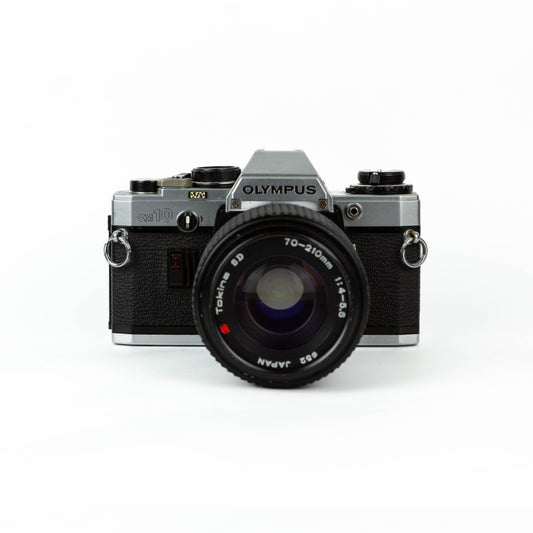Olympus OM-10 + Tokina 70-210mm