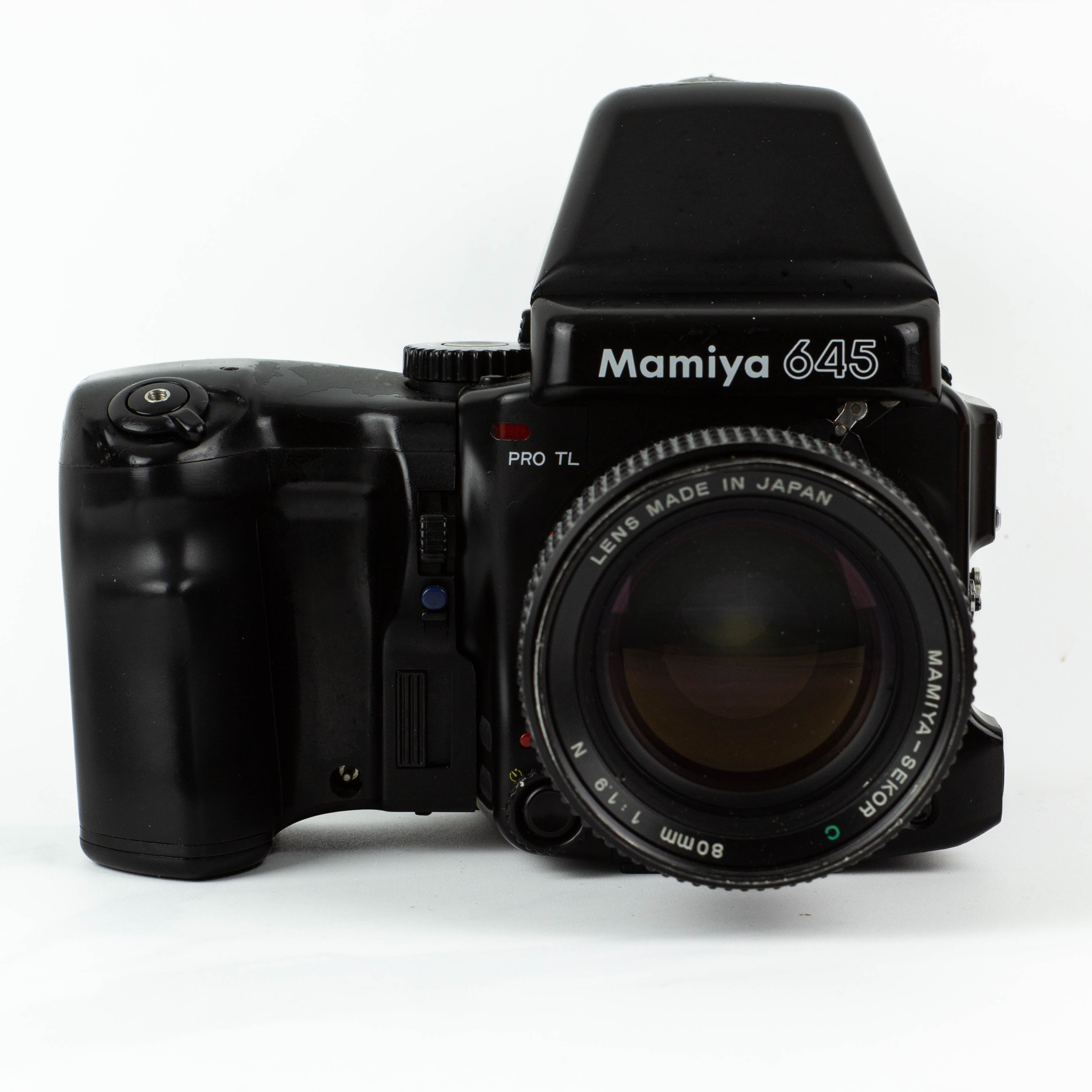 Mamiya 645 Pro TL + 80mm 1.9 + 55mm 2.8 + 210mm 4 – RWINDER
